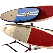 Paddle boards available for rental